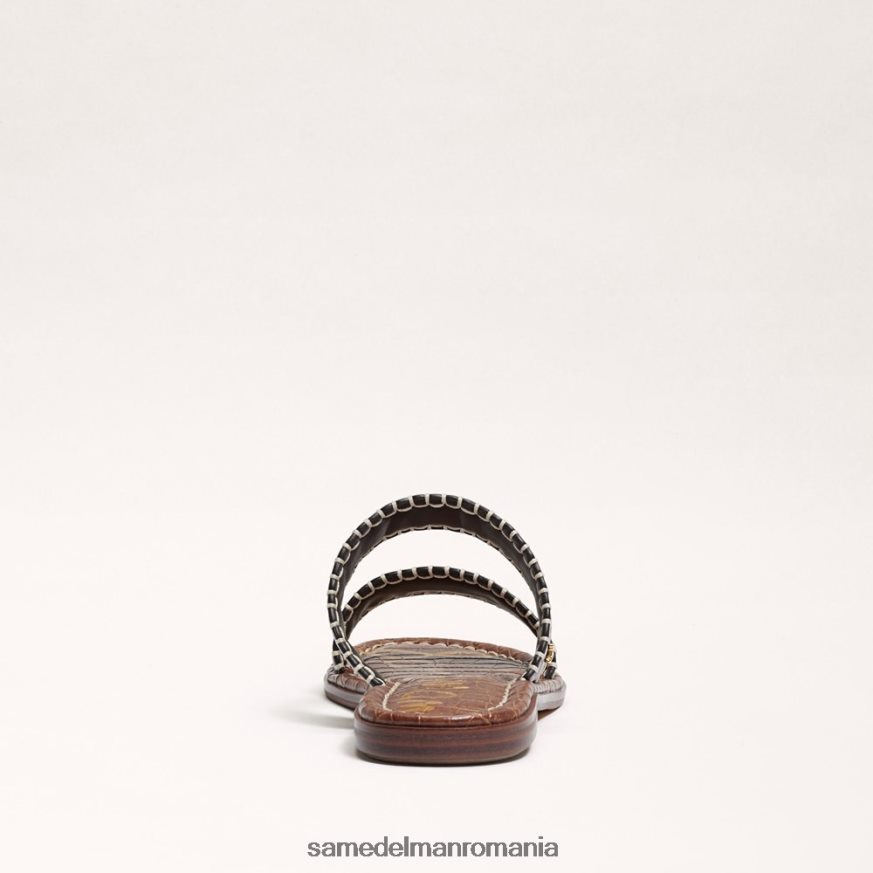 Sam Edelman încălţăminte maro inchis femei sandală ginna slide HN448Z263