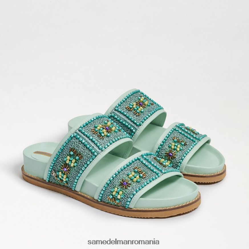 Sam Edelman încălţăminte mentă femei sandală otto împodobită HN448Z834