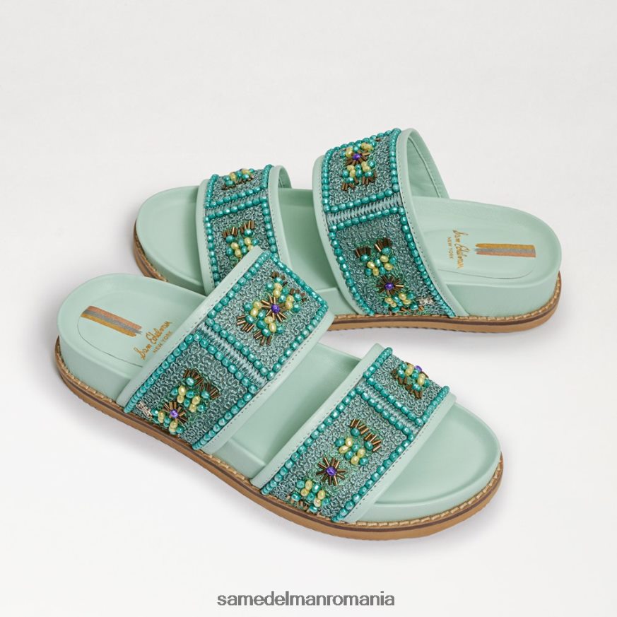 Sam Edelman încălţăminte mentă femei sandală otto împodobită HN448Z834