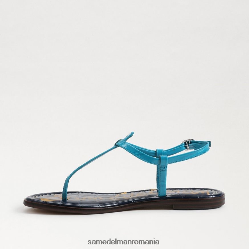 Sam Edelman încălţăminte milos albastru femei sandale gigi tanga HN448Z226