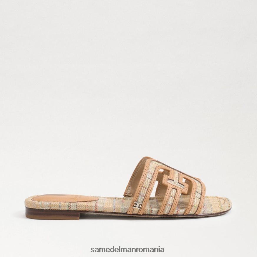 Sam Edelman încălţăminte multi rafie naturala femei sandale cu slide multicolor bay HN448Z591