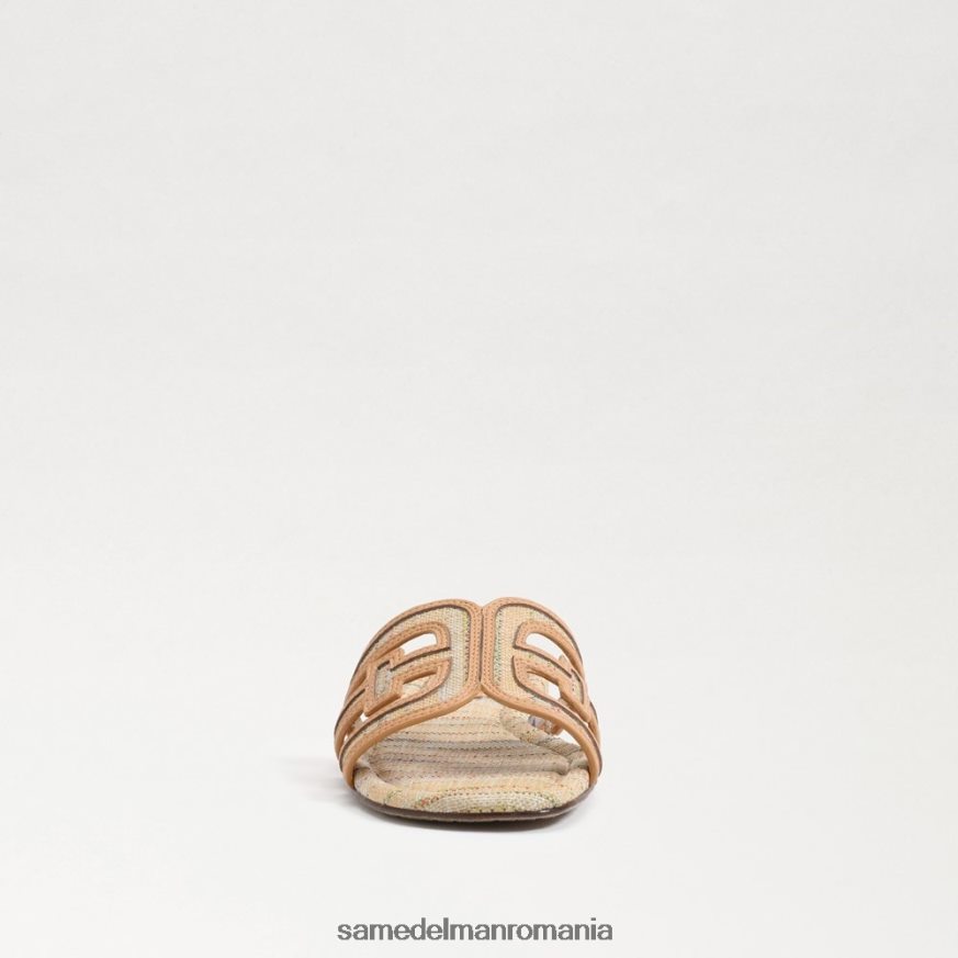 Sam Edelman încălţăminte multi rafie naturala femei sandale cu slide multicolor bay HN448Z591