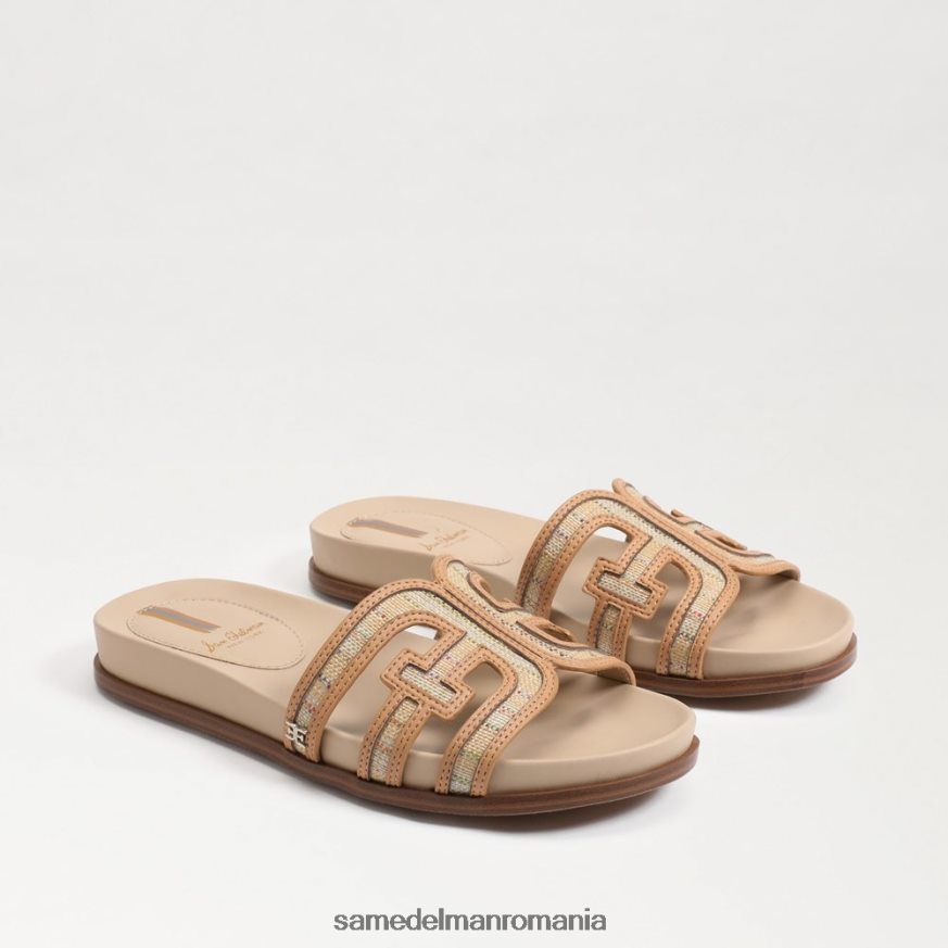 Sam Edelman încălţăminte multi rafie naturala femei sandale multi slide netie HN448Z424