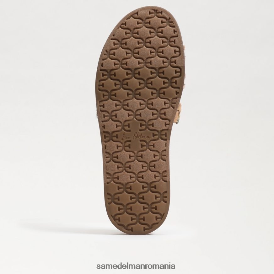 Sam Edelman încălţăminte multi rafie naturala femei sandale multi slide netie HN448Z424