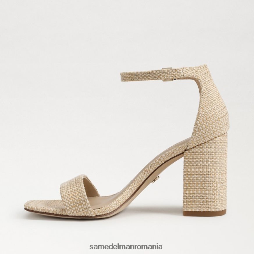 Sam Edelman încălţăminte natural femei sandale daniella cu toc bloc HN448Z297