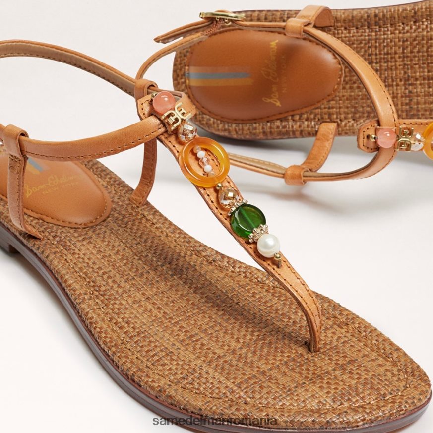 Sam Edelman încălţăminte natural femei sandale gigi retro tanga HN448Z495
