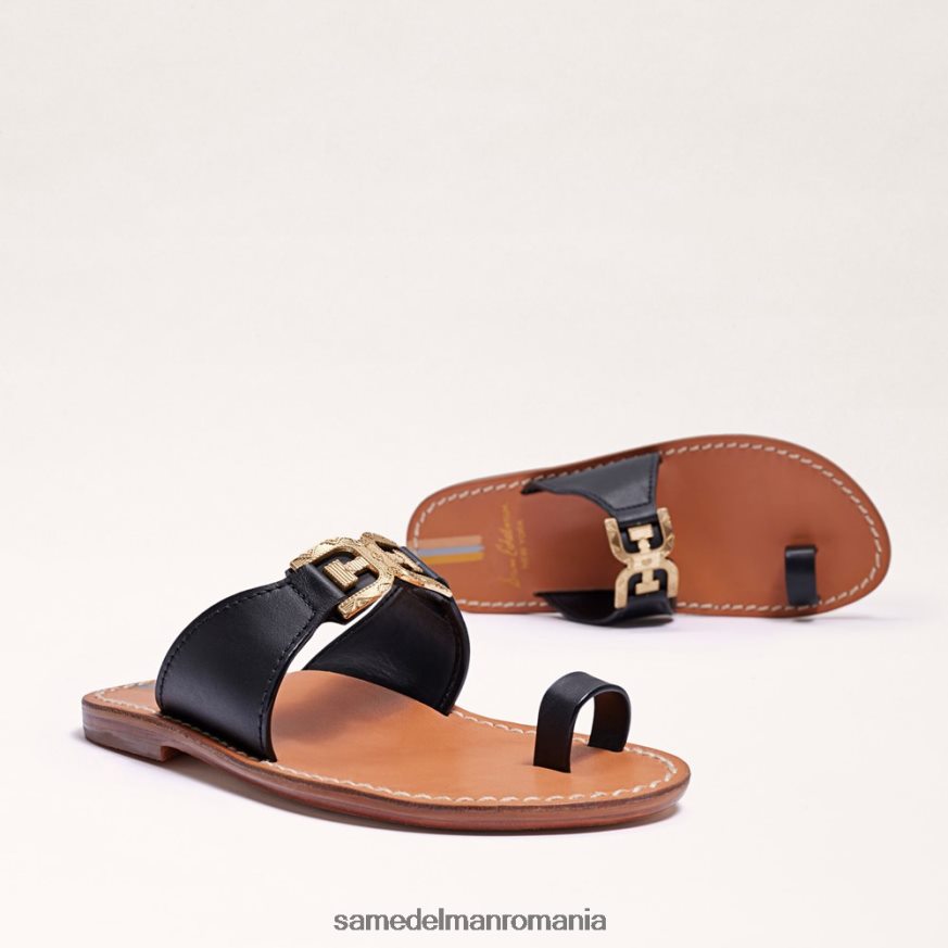 Sam Edelman încălţăminte negru femei maxime toe ring sandal HN448Z255
