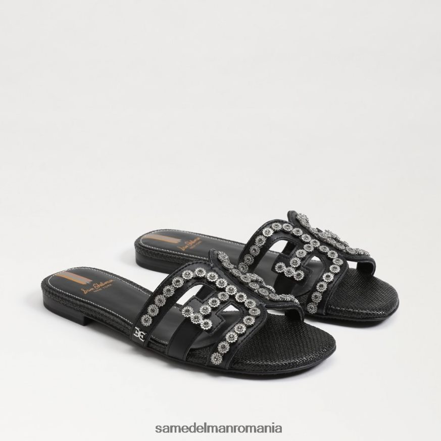 Sam Edelman încălţăminte negru femei sandală de alunecare bay fleur HN448Z622