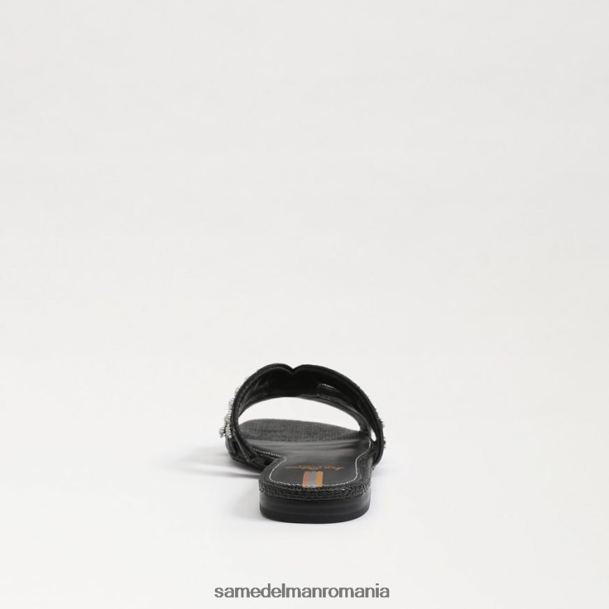 Sam Edelman încălţăminte negru femei sandală de alunecare bay fleur HN448Z622