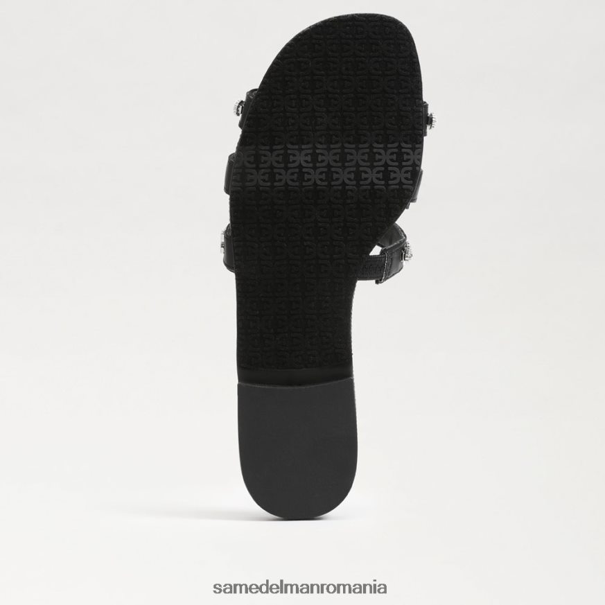 Sam Edelman încălţăminte negru femei sandală de alunecare bay fleur HN448Z622