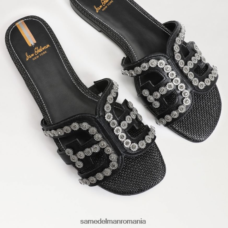 Sam Edelman încălţăminte negru femei sandală de alunecare bay fleur HN448Z622