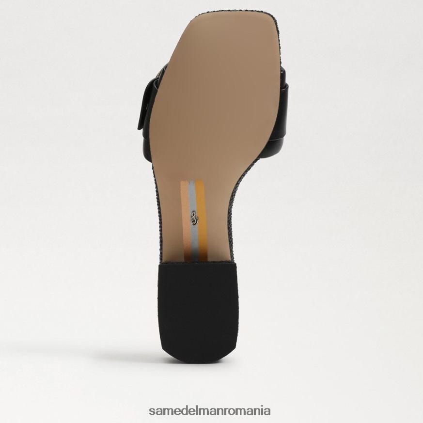 Sam Edelman încălţăminte negru femei sandale delfi slide HN448Z703
