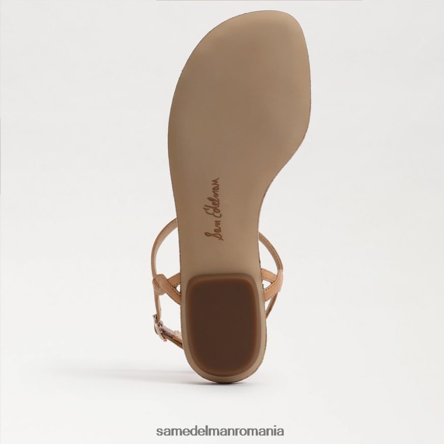 Sam Edelman încălţăminte nisip natural femei brinda sandale tanga HN448Z728