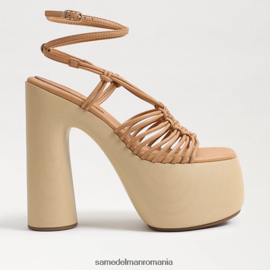 Sam Edelman încălţăminte nisip natural femei gia platformă toc HN448Z699
