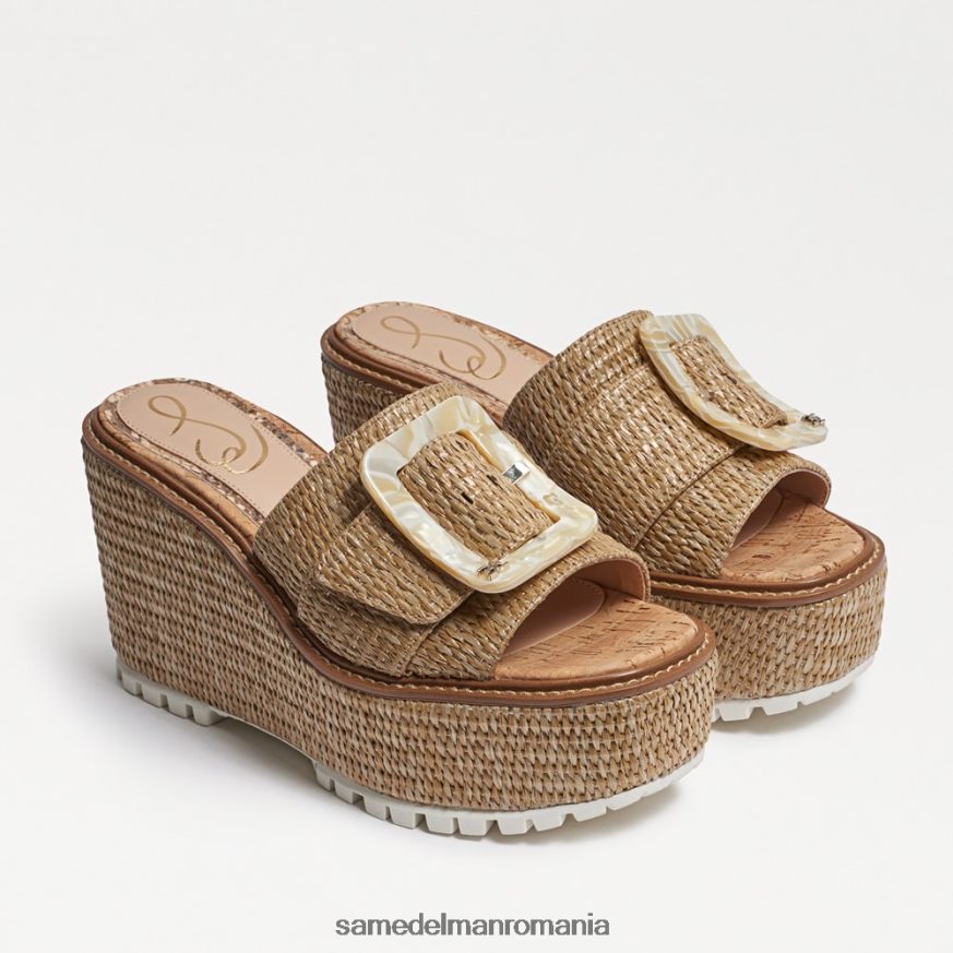 Sam Edelman încălţăminte întuneric natural femei sandale cu pană livi espadrile HN448Z339