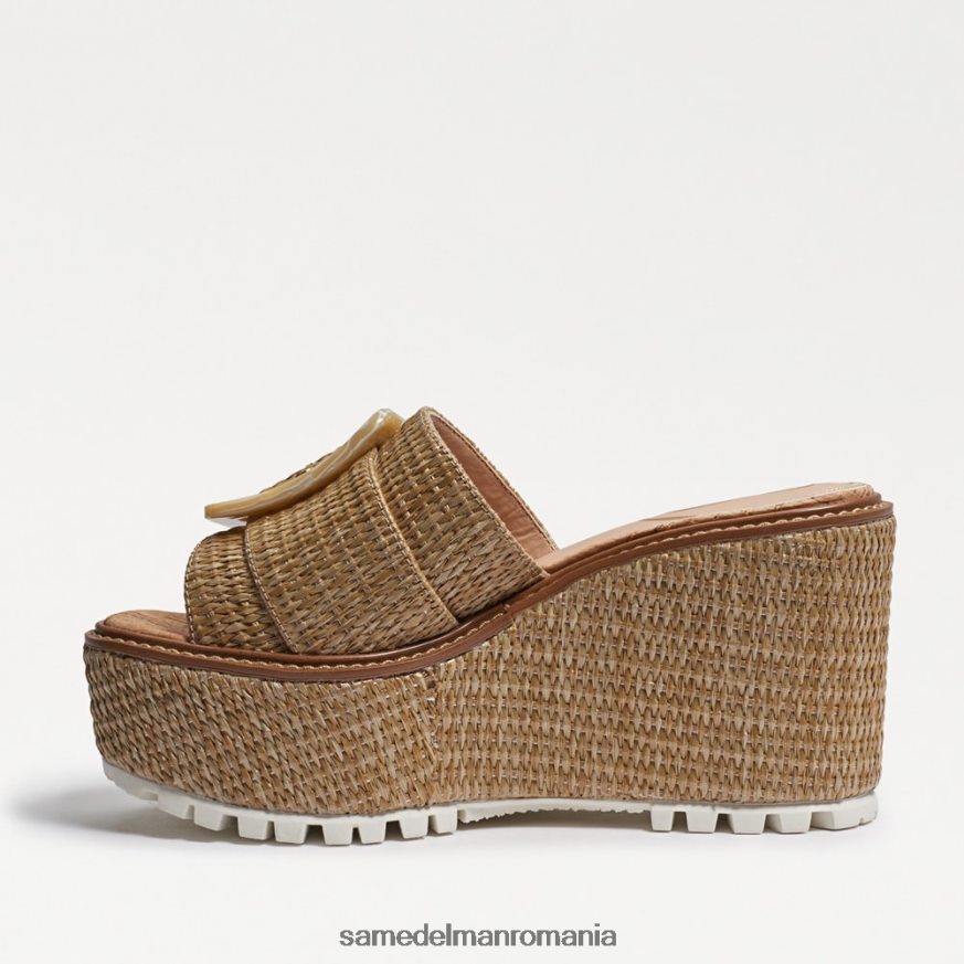 Sam Edelman încălţăminte întuneric natural femei sandale cu pană livi espadrile HN448Z339
