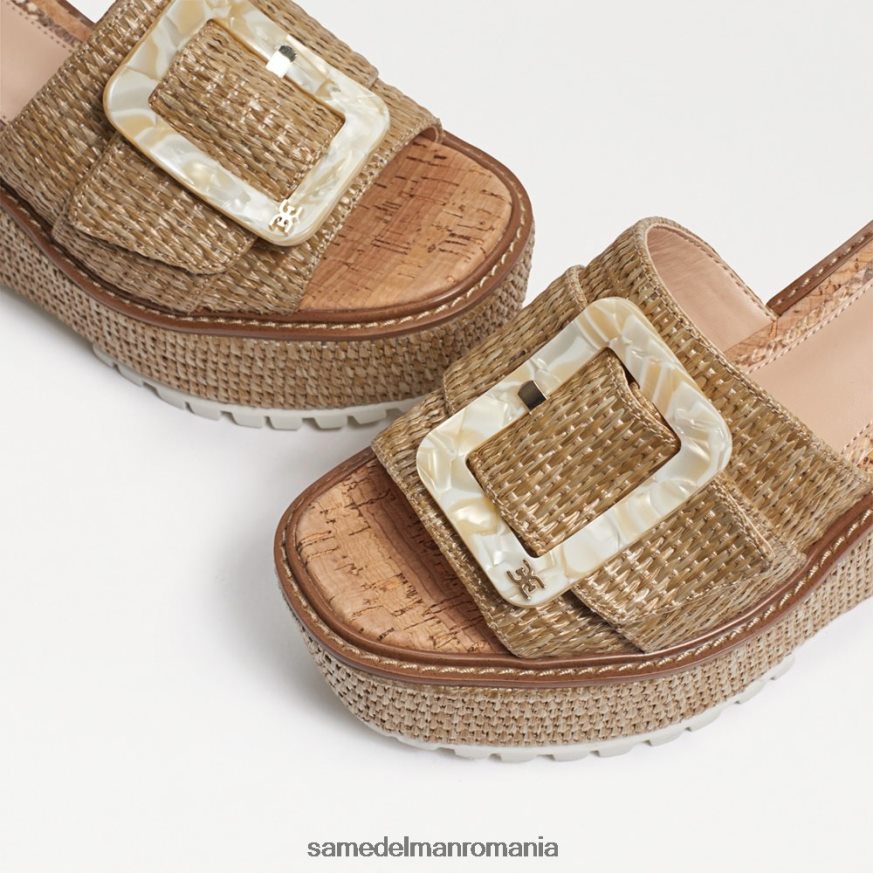 Sam Edelman încălţăminte întuneric natural femei sandale cu pană livi espadrile HN448Z339