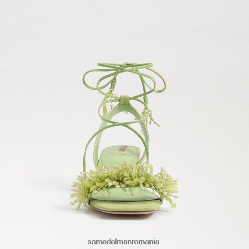 Sam Edelman încălţăminte para de vara femei Sandale walda cu toc bloc cu margele HN448Z63