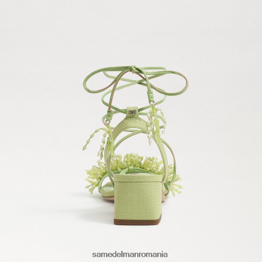 Sam Edelman încălţăminte para de vara femei Sandale walda cu toc bloc cu margele HN448Z63