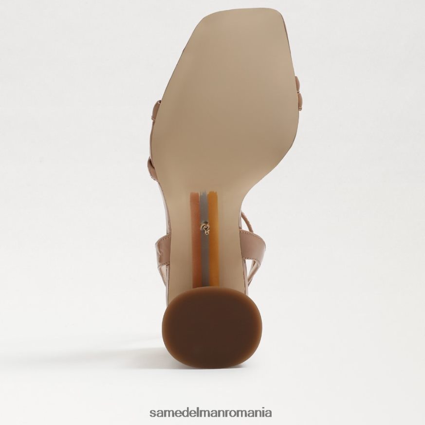 Sam Edelman încălţăminte patent de blush rosa femei sandale kia cu toc bloc HN448Z115