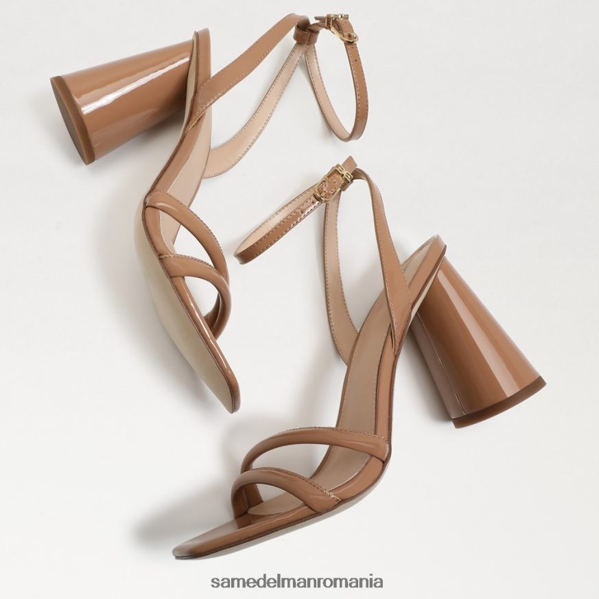 Sam Edelman încălţăminte patent de blush rosa femei sandale kia cu toc bloc HN448Z115