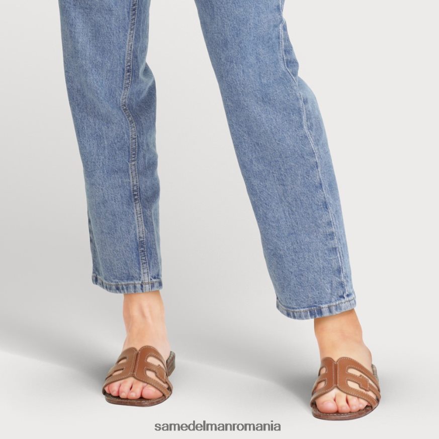 Sam Edelman încălţăminte piele de șa femei sandală de tip bay slide HN448Z14