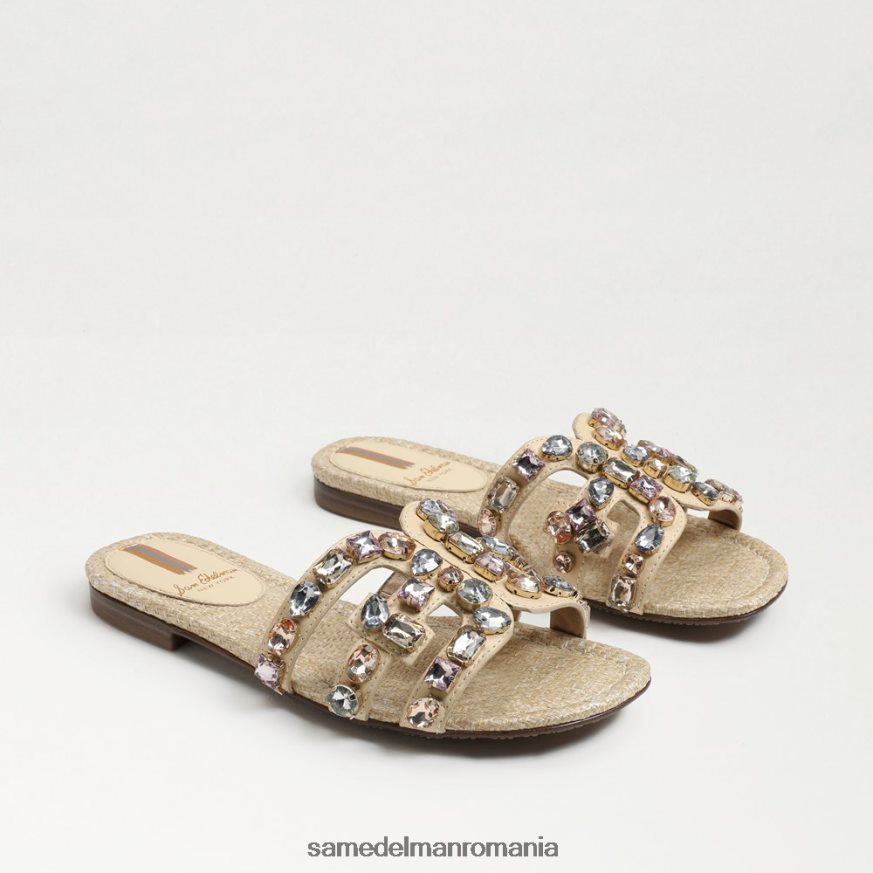 Sam Edelman încălţăminte piele de coajă de ou femei sandală bay 16 slide HN448Z535