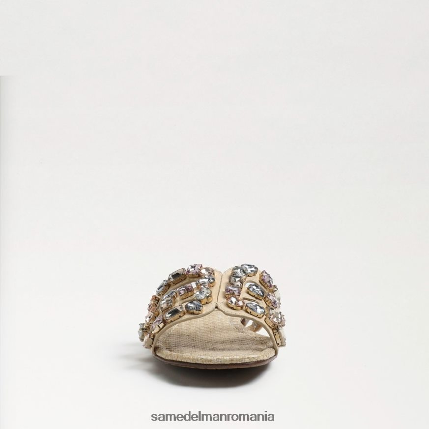 Sam Edelman încălţăminte piele de coajă de ou femei sandală bay 16 slide HN448Z535