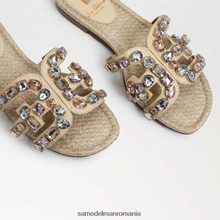 Sam Edelman încălţăminte piele de coajă de ou femei sandală bay 16 slide HN448Z535