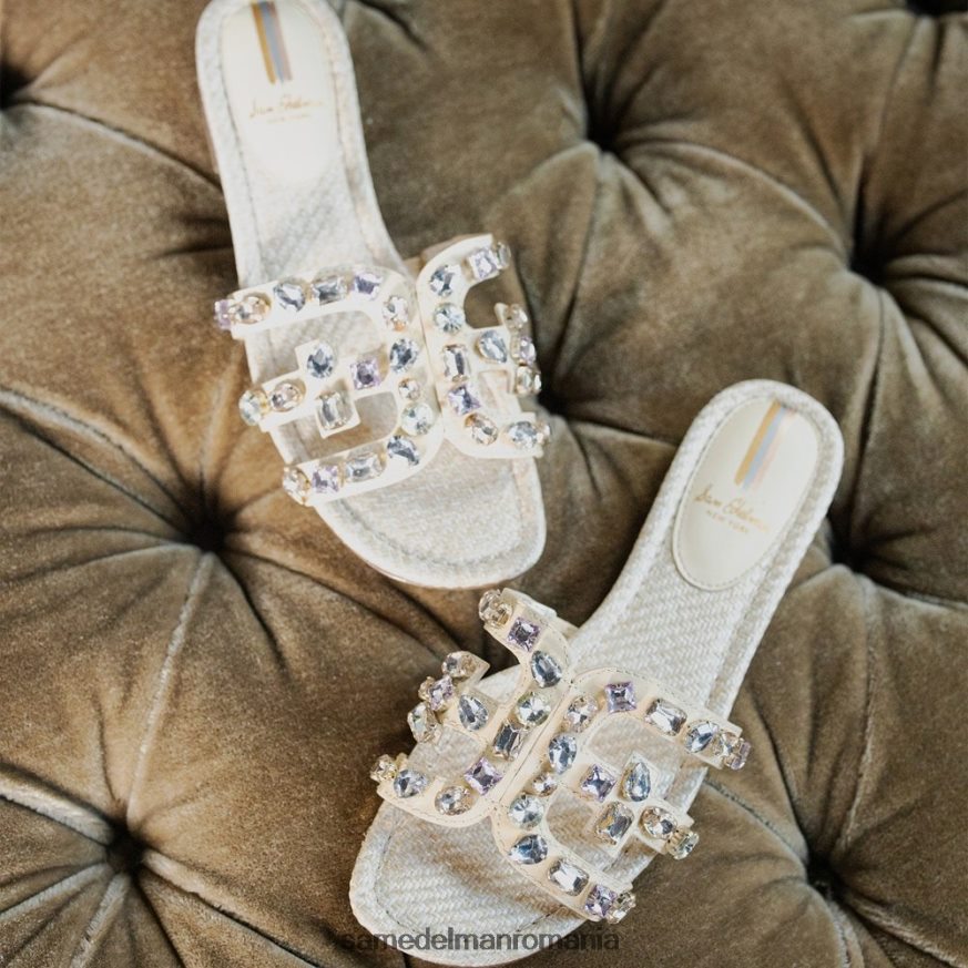 Sam Edelman încălţăminte piele de coajă de ou femei sandală bay 16 slide HN448Z535