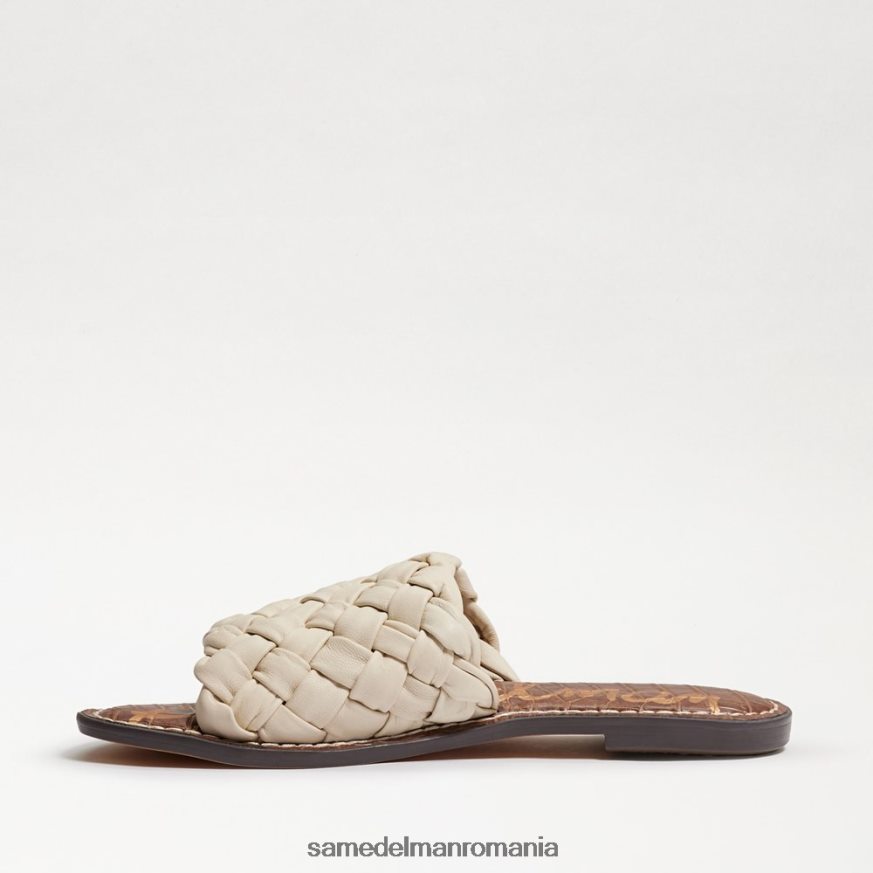 Sam Edelman încălţăminte piele de fildeș modernă femei sandală glisante țesute griffin HN448Z634