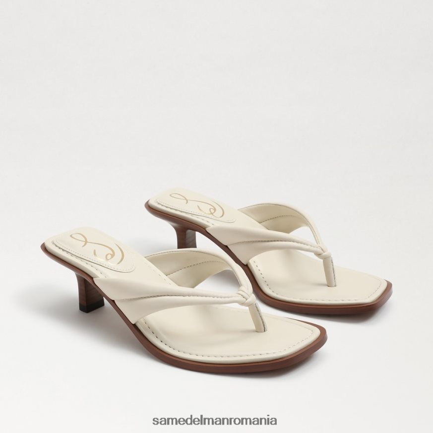Sam Edelman încălţăminte piele de fildeș modernă femei sandale tanga daphney HN448Z709