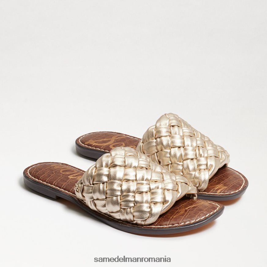 Sam Edelman încălţăminte piele de iută femei sandală glisante țesute griffin HN448Z636