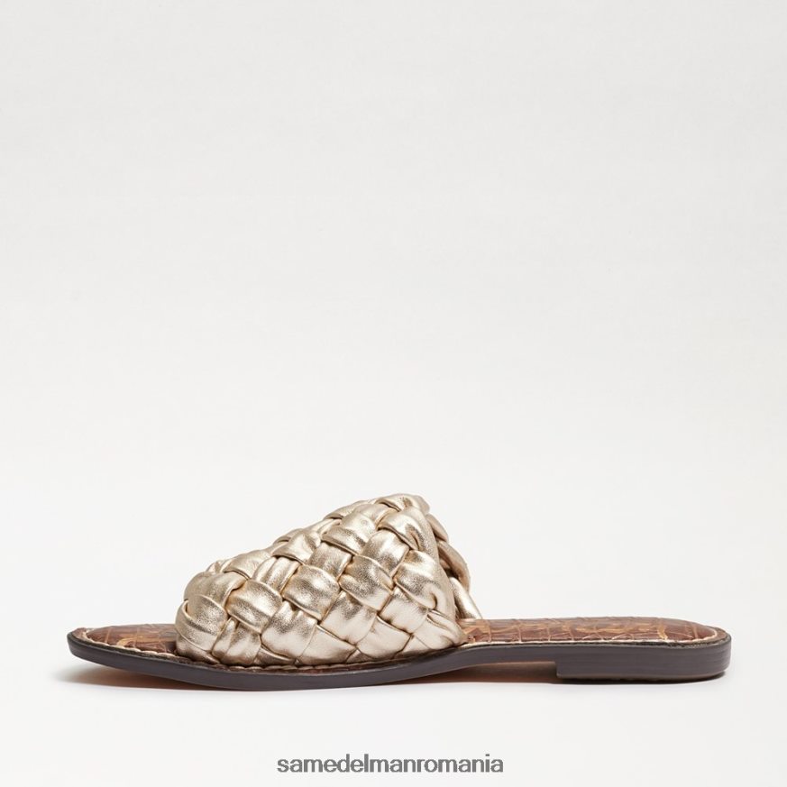Sam Edelman încălţăminte piele de iută femei sandală glisante țesute griffin HN448Z636