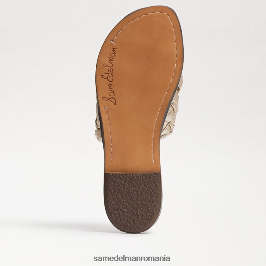 Sam Edelman încălţăminte piele de iută femei sandală glisante țesute griffin HN448Z636