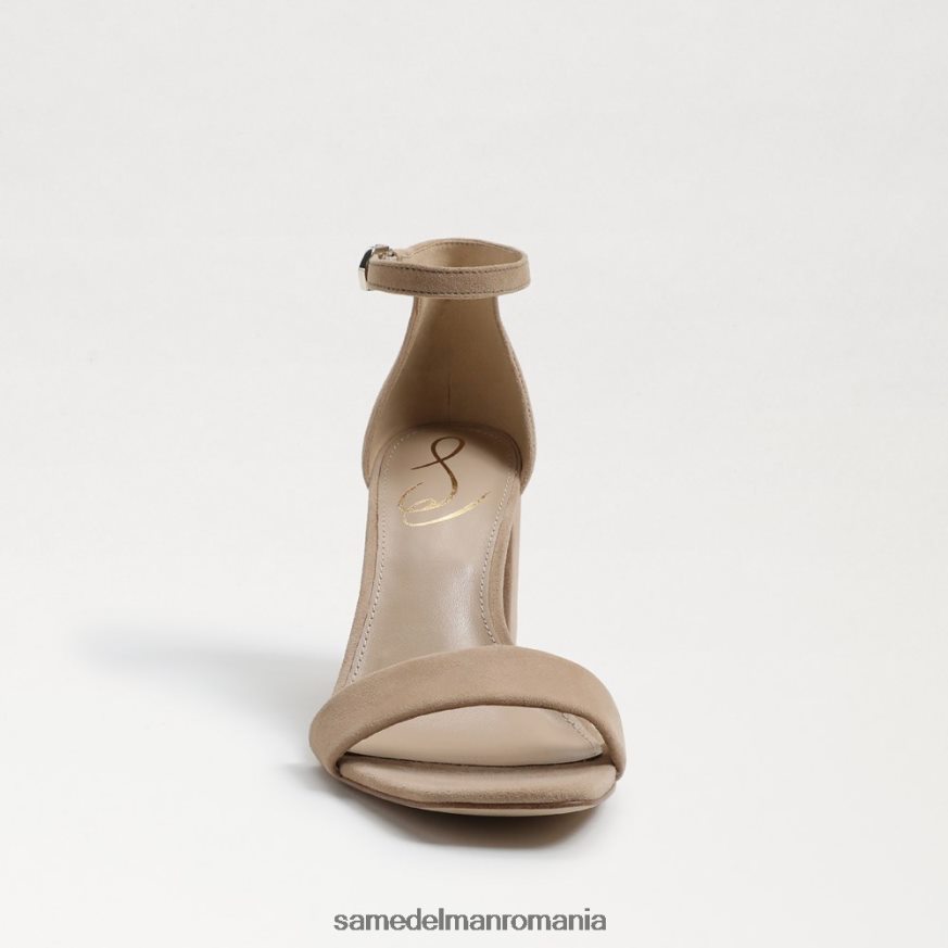 Sam Edelman încălţăminte piele intoarsa din fulgi de ovaz femei sandale daniella cu toc bloc HN448Z303