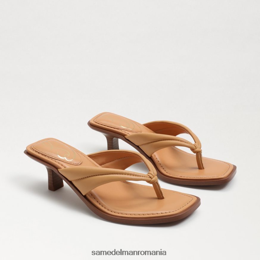 Sam Edelman încălţăminte piele naturala de nisip femei sandale tanga daphney HN448Z707
