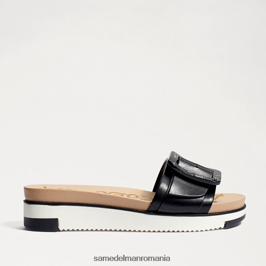 Sam Edelman încălţăminte piele neagra femei sandală ariane slide HN448Z183