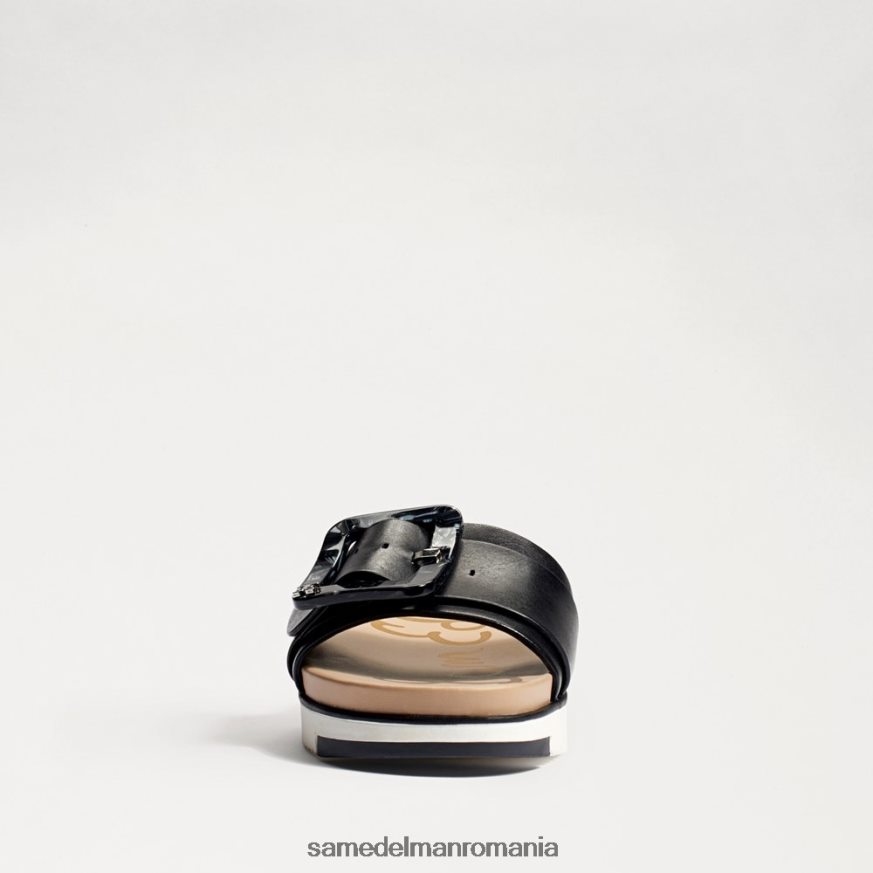 Sam Edelman încălţăminte piele neagra femei sandală ariane slide HN448Z183