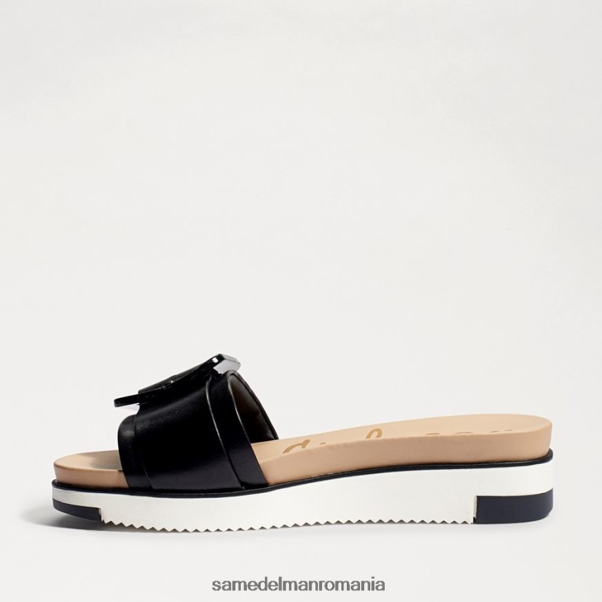 Sam Edelman încălţăminte piele neagra femei sandală ariane slide HN448Z183