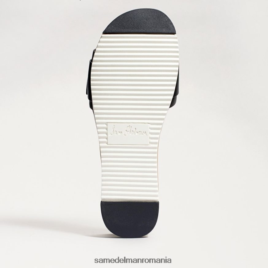Sam Edelman încălţăminte piele neagra femei sandală ariane slide HN448Z183