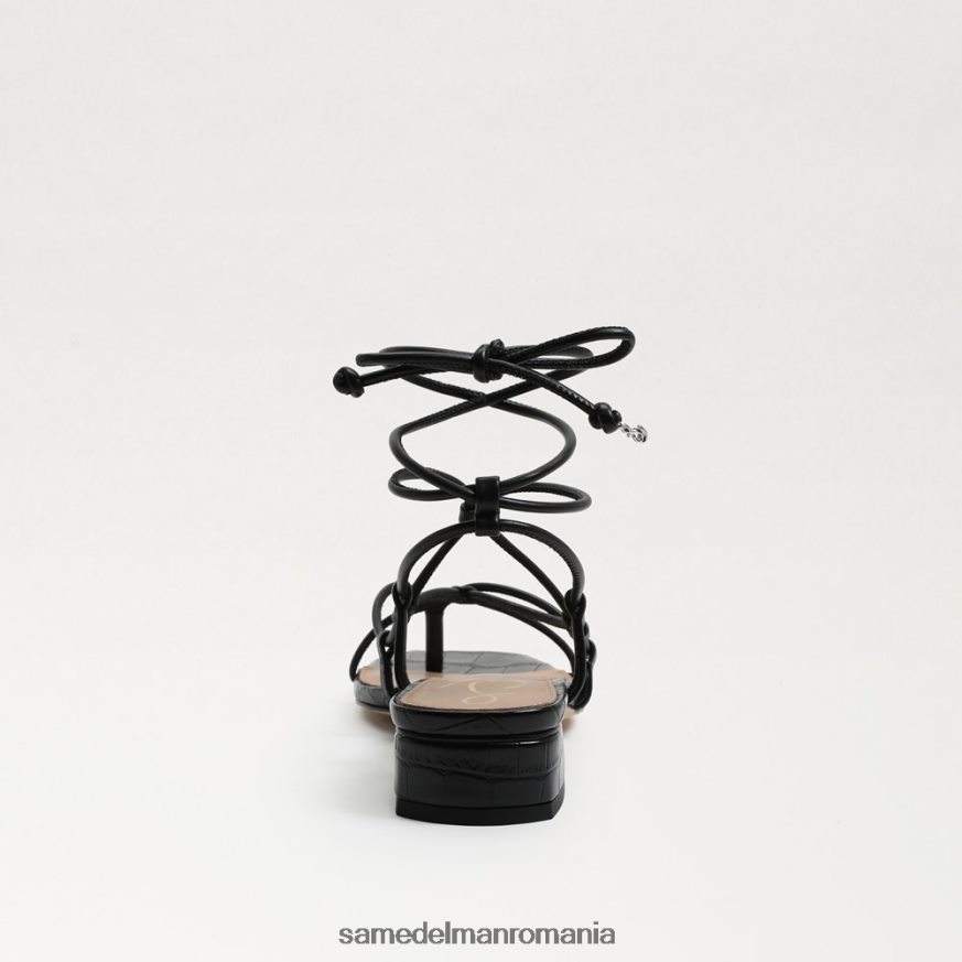 Sam Edelman încălţăminte piele neagra femei sandală daffy HN448Z420
