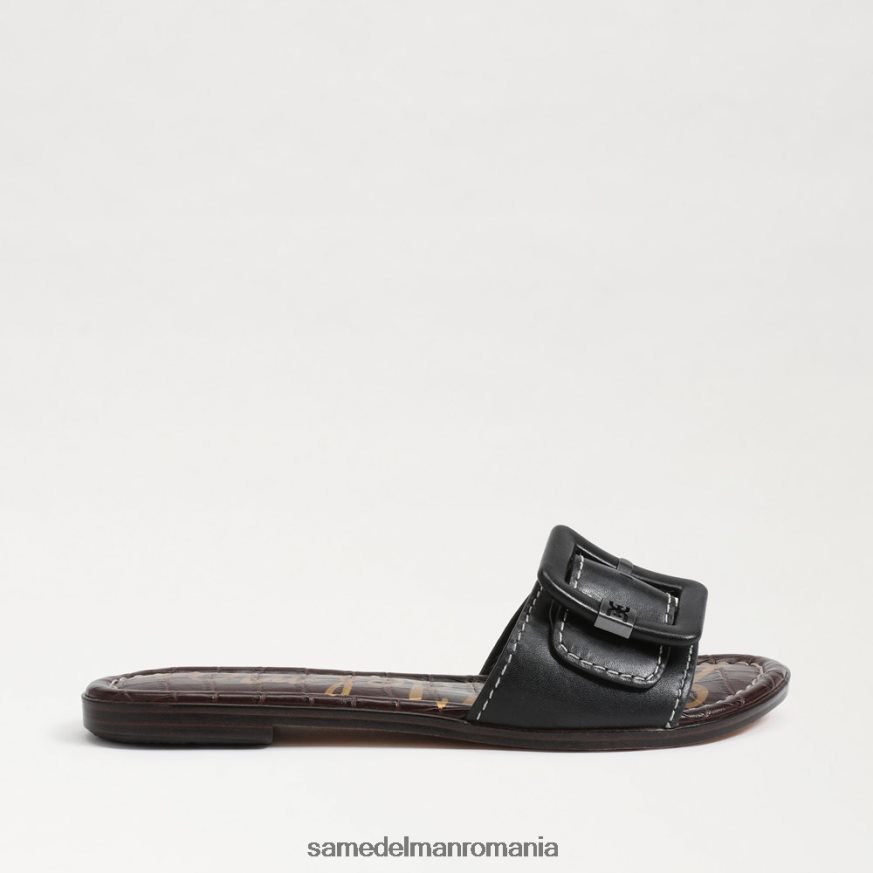 Sam Edelman încălţăminte piele neagra femei sandală gaige slide HN448Z26