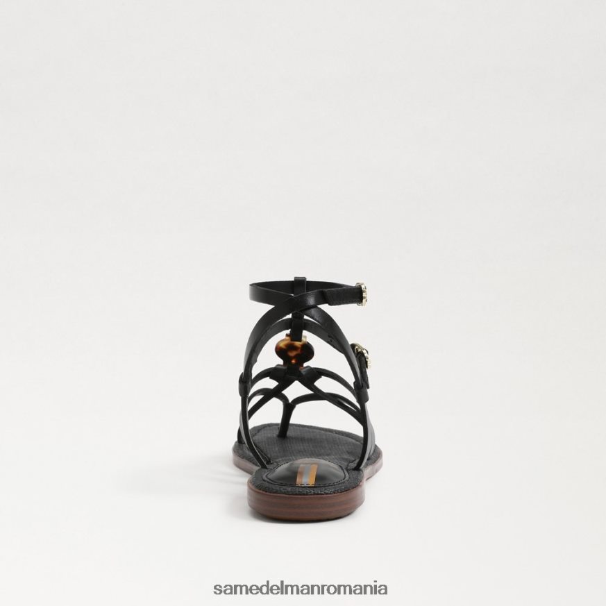 Sam Edelman încălţăminte piele neagra femei sandală gladiator Gwen HN448Z248