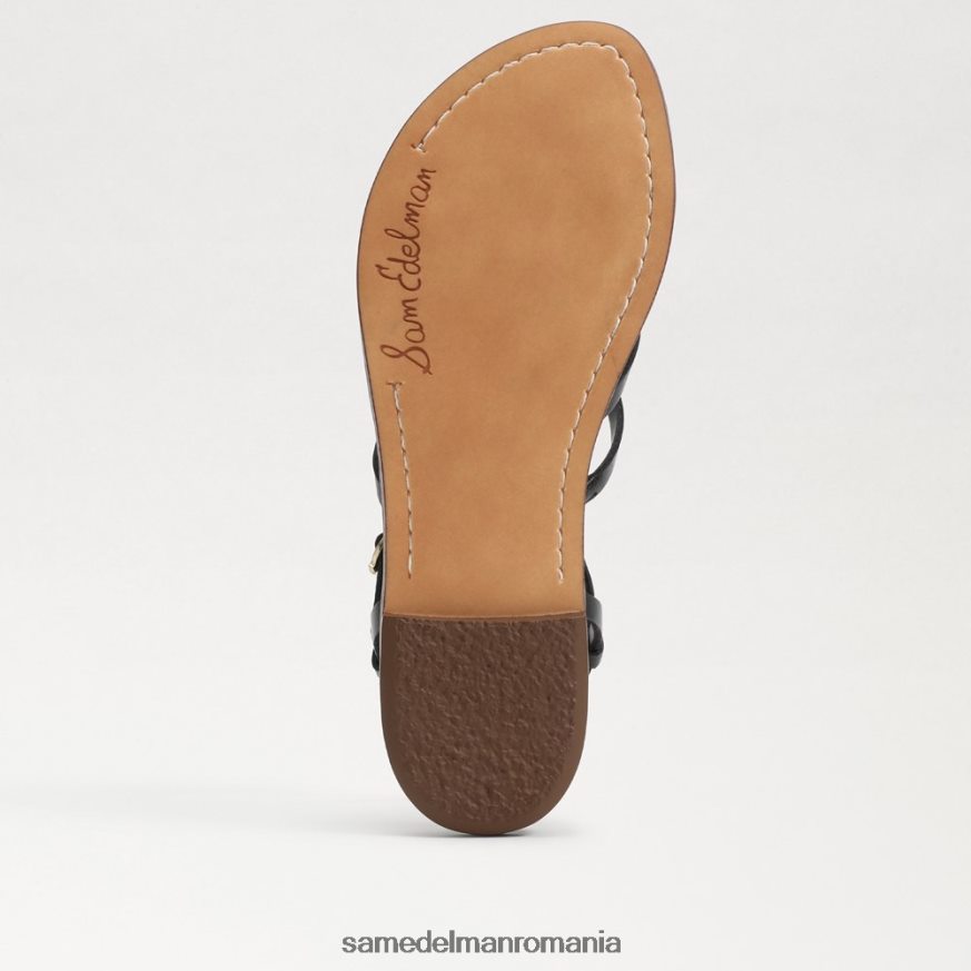 Sam Edelman încălţăminte piele neagra femei sandală gladiator Gwen HN448Z248