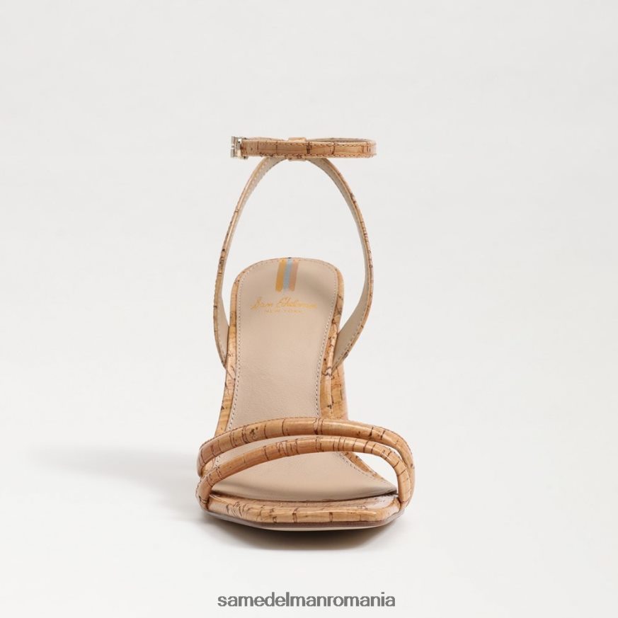Sam Edelman încălţăminte plută naturală femei sandale kia cu toc bloc HN448Z113