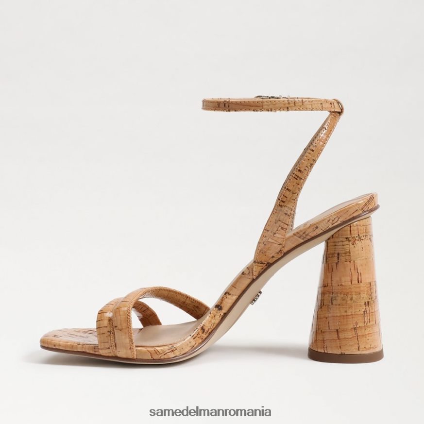 Sam Edelman încălţăminte plută naturală femei sandale kia cu toc bloc HN448Z113