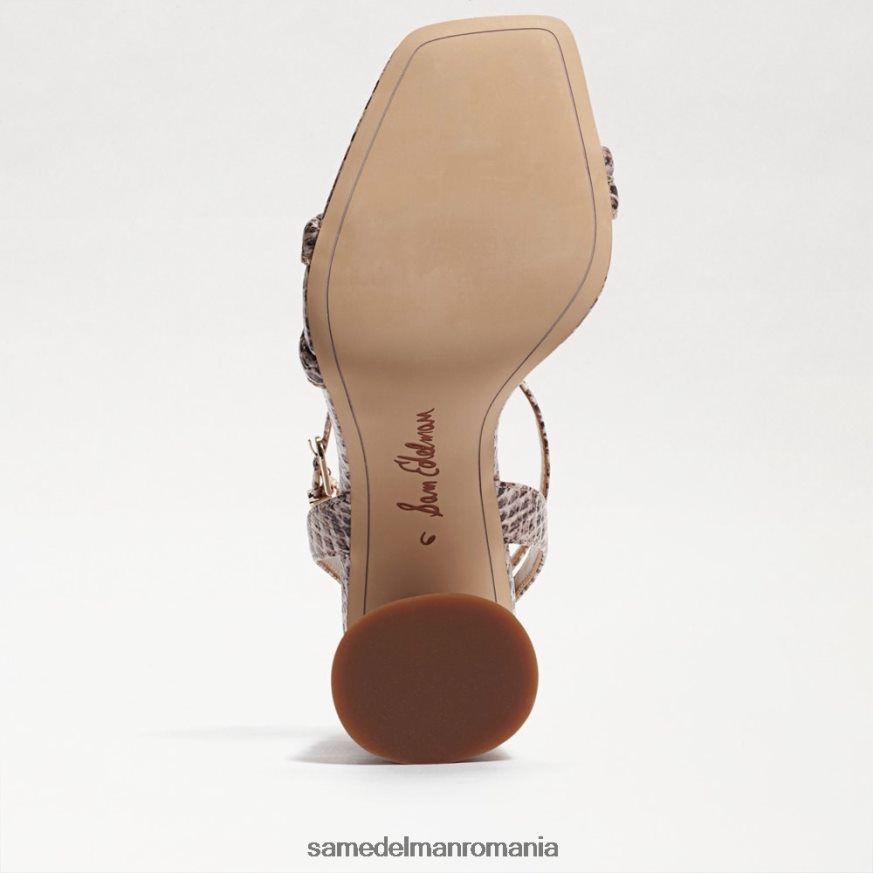 Sam Edelman încălţăminte roccia mamba sarpe femei sandale kia cu toc bloc HN448Z99