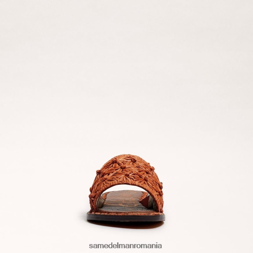 Sam Edelman încălţăminte rugină întunecată femei sandale rafie giovanna HN448Z70