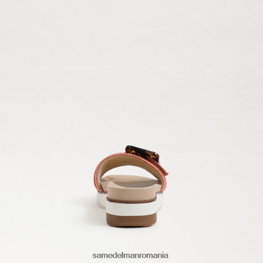 Sam Edelman încălţăminte stuc roz femei sandală ariane slide HN448Z181